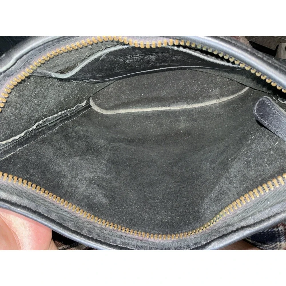 Vintage 2000 Black Slim Hobo Coach Bag -SEE PICS FOR SLIGHT IMPERFECTIONS